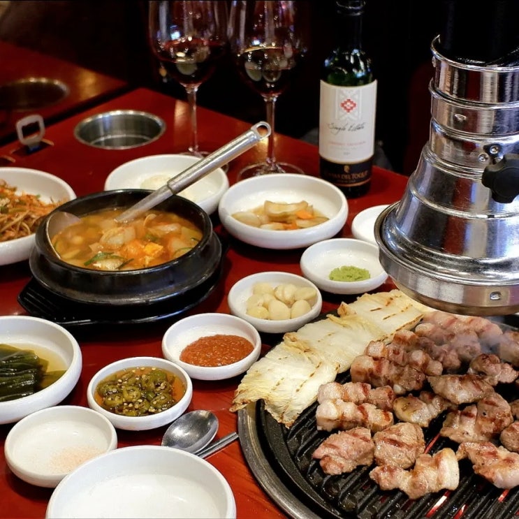 종로 고기집 삼겹살과 와인을 함께 즐기는 종각 맛집 양연화로 : 네이버 블로그