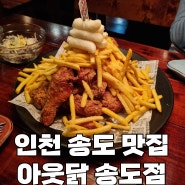 인천 송도 치킨 맛집 | 아웃닭 송도점 방문 후기
