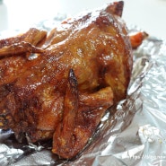 가양역치킨 맛집 '빅토리 전기구이 가양점' 겉바속촉 마늘통닭 포장 후기