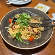 강남 신세계백화점 맛집 더치킨일뽀르노 | 에피타이저 수프부터 파스타, 피자까지 가족식사하기 좋은 양식당