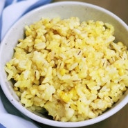 스텐압력밥솥 마늘밥 하는법 어혈을 풀어주는 강황 밥 압력솥 잡곡밥 만드는 법