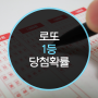 로또 LOTTO 1등 당첨확률, 얼마나 될까요?