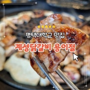 평택대학교 맛집 계성닭갈비 용이점