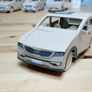 70.기아 스포티지R, 박스로 자동차 만들기 | Kia Sportage R, How to make a cardboard car.