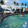 괌 PIC 리조트 로얄클럽룸 수영장 해변 서커스