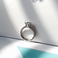 랩그로운 다이아몬드 반지 제작 포스팅 플래티넘 소재[PT950]