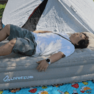 두꺼운 캠핑에어매트리스 40cm 리브리움 에어매트 후기 맑음터공원캠핑장