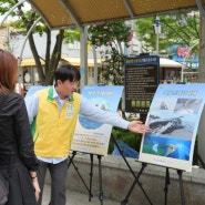 신천지 자원봉사단, 목포지부 바다의 날 맞아 해양 환경보호 캠페인