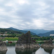 충청북도단양여행 가볼만한 곳 도담삼봉 그리고 석문