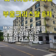 <제주도부동산> 제주시 화북이동 거로마을 부웅크리스탈빌 6차 아파트 매매