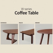 원목 커피 테이블 추천 / 1200 사이즈 소파 테이블 by 인아트