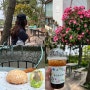태안 대형 베이커리 카페 야외 정원이 예쁜 몽산포제빵소