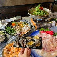 [대천 맛집] 대천해수욕장 조개구이 / 활어회 맛집 ‘마니마니조개구이’