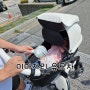아기유모차 디럭스유모차 사용시기 미마자리 짧은 사용후기 폴딩방법
