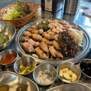 김해 율하2지구맛집 삽굽살, 구워주는 삼겹살 맛집