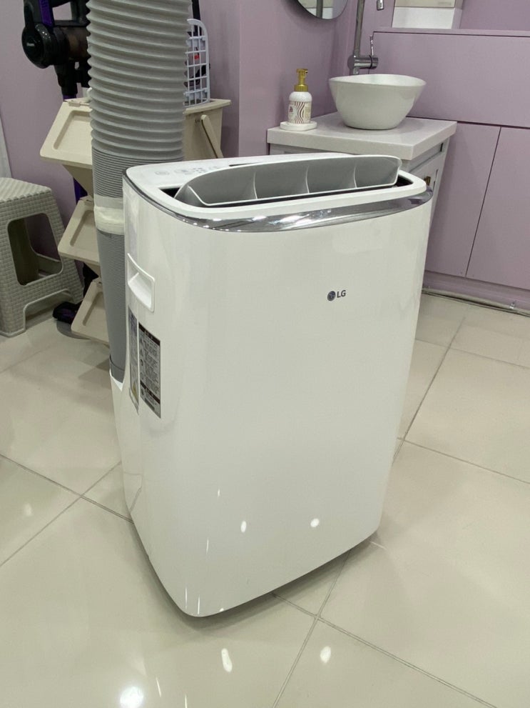 LG Lg전자 인버터 26㎡(7.9평) 이동식 에어컨 Pq08dbwcn 고객직접설치 - 가정용 | 쿠팡 product image