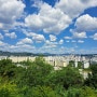 서울 그리고 하늘, 구름, 산