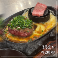 [후쿠오카 덴진 맛집] 함바그 스테이크 _카와미야