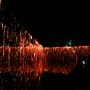 무주 안성낙화놀이 축제가 열리는 무주 두문마을 전통 불꽃놀이