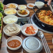 방학역 맛집 쌈밥 시골짚 제육볶음 신선한 야채