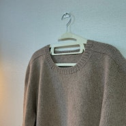 나의 첫 번째 탑다운 스웨터, 김대리의 데일리 뜨개 “얼티밋 새들 숄더” (yarn. 크렘캐시울)
