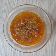 토마토활용요리 토마토김치 찌개