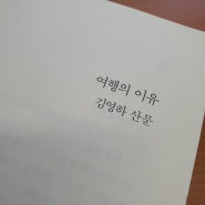 <여행의 이유>_김영하 수필
