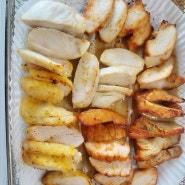 점심도시락 바르닭 하림 닭가슴살 구이와 프렌치토스트