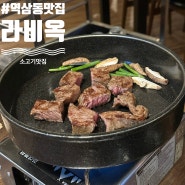[서울] 역삼동 소고기 맛집 "라비옥" 회식장소 추천