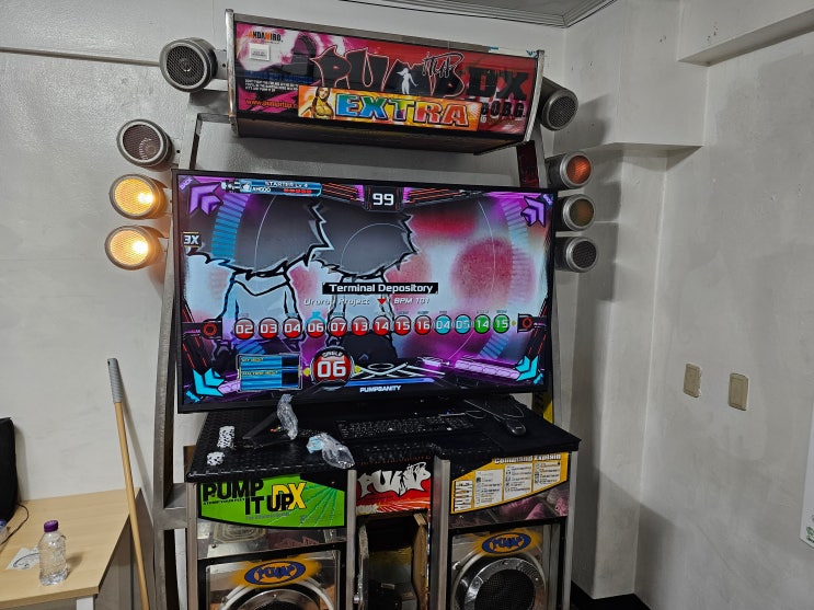 실기에서의 펌프 새니티 감상. [Pump sanity on PIU arcade cabinet] : 네이버 블로그