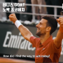 [테니스 GOAT] 역전승의 대명사 "노박 조코비치 (Novak Djokovic)"_The Comeback King
