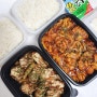 [강남ㅣ짱아네숯불치킨] 가성비 좋은 치밥도시락 포장 후기 양 많은 점심 혼밥 배달 추천