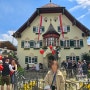 오스트리아 여행 잘츠카머구트...식사로 슈니첼, 마을 결혼식 구경, 볼프강 호수 & 유람선, 모짜르트 모친 생가