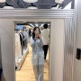 판교 현대백화점 | 드파운드 여름 베이직 숏 가디건 컬러 다잉 팬츠 애쉬 그레이 세미와이드핏 구매후기