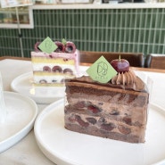 수원 카페 디아즈 과일 케이크 : 체리 포레누아 체리 생크림 케이크 체리 효능
