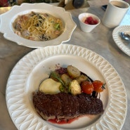 수원 / 투섹션 광교, 광교맛집, 광교호수공원 브런치 맛집, 수원 광교 스테이크 파스타 맛집