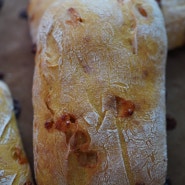 천연발효빵 만들기 - 단호박 치즈 치아바타