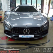 벤츠 GT43 AMG 순정형 블랙박스 불량으로 교환