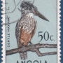 앙골라 자이언트 물총새 우표