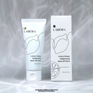 배종옥 레몬팩 효능 여름피지제거 및 얼굴 모공 각질 관리하는 씻는 워시오프팩 라비오라