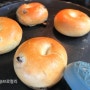 블루베리 베이글 만들기 홈베이킹 재료 칼로리 베이글 만드는법 빵만들기 발효빵