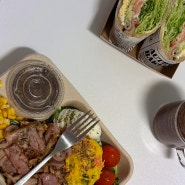 정관 샌드위치 샐러드 맛집 오늘샌드, 맛있는 가성비 다이어트 식단 추천.