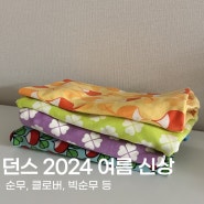 DUNS 던스 2024 여름시즌 신상 후기(+플레이슈트, 썸머슈트 사이즈 비교)