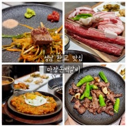 성남 판교 맛집 우대갈비 삼겹살 함께 즐기는 고기집 마장돈백갈비