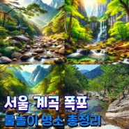 서울 여름 계곡 폭포 등산 물놀이 당일치기 명소 총정리