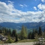 오스트리아 바트이슐 .. 카트린 산악 케이블카 타고 전망대 올라 알프스산맥의 산들 감상