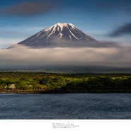 [Mt.Fuji, 富士山] 바람과 구름과 별 그리고 호반, 후지산
