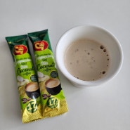 베트남 다낭 선물 C7 코코넛 카푸치노 커피 달지 않아요