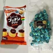 [일본 후쿠오카 간식] 글리코 미니 푸딩과 퓨아레 티라미수 초콜릿 (+곤약젤리)