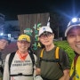 광교산~청계산 야간종주, 10시간 20km